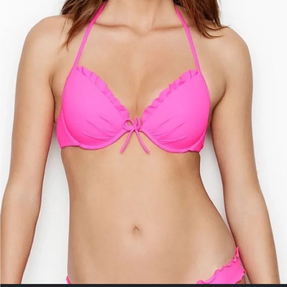 victoria secret fabulous push up bikini top